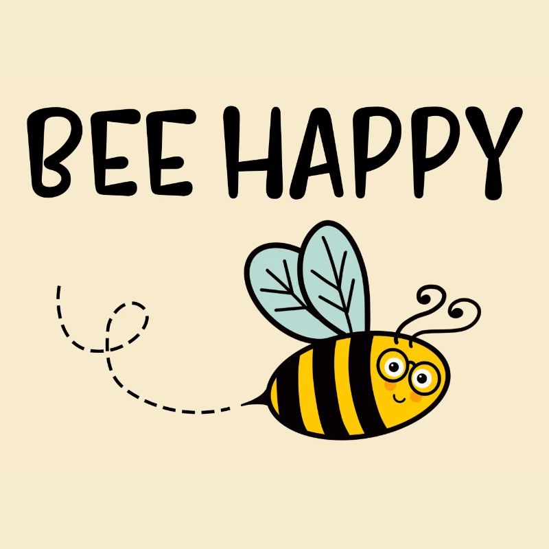 Abeille heureuse