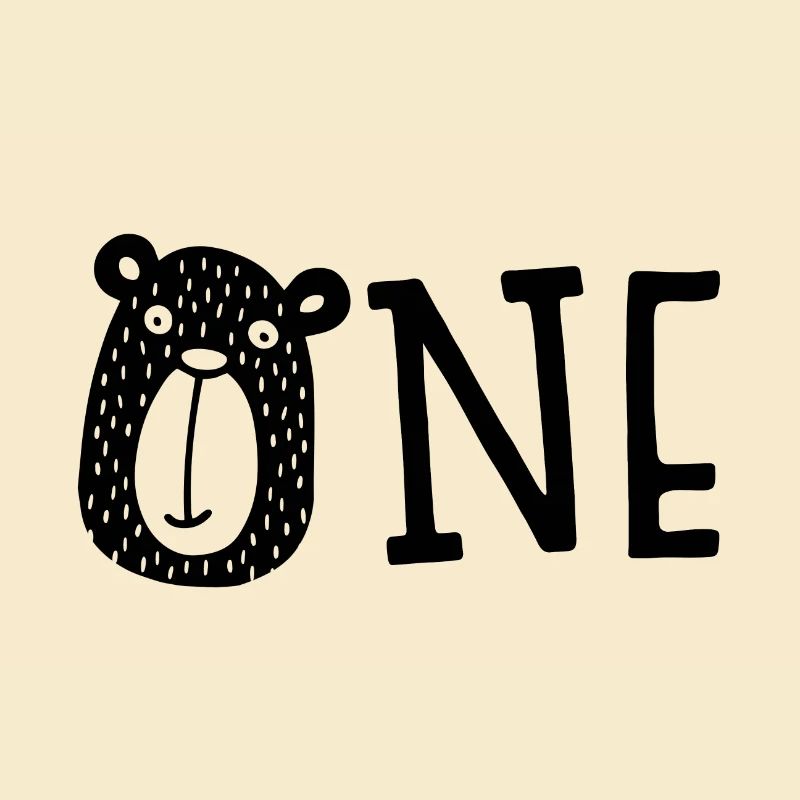 Finally One - Birthday - Gift - Bear - Birth