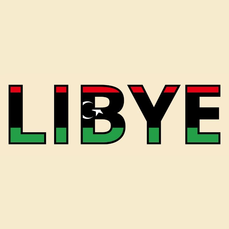 Drapeau Libye