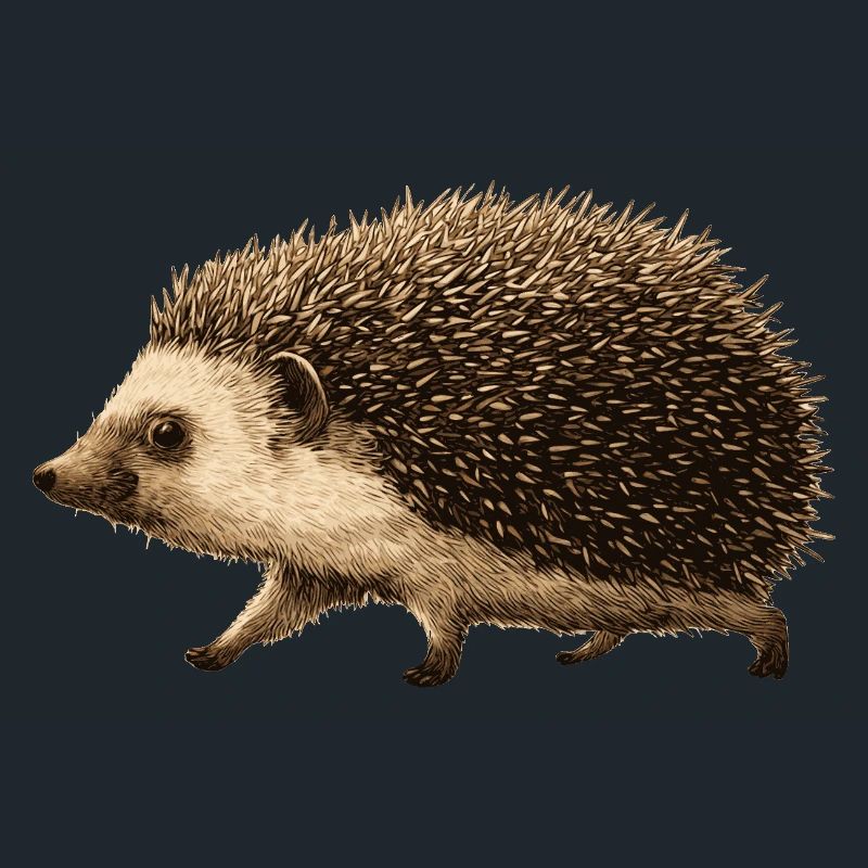 Funny hedgehog