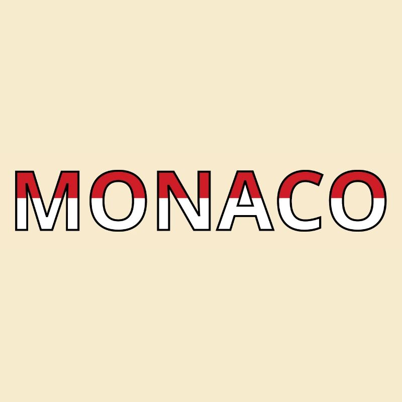Drapeau monaco