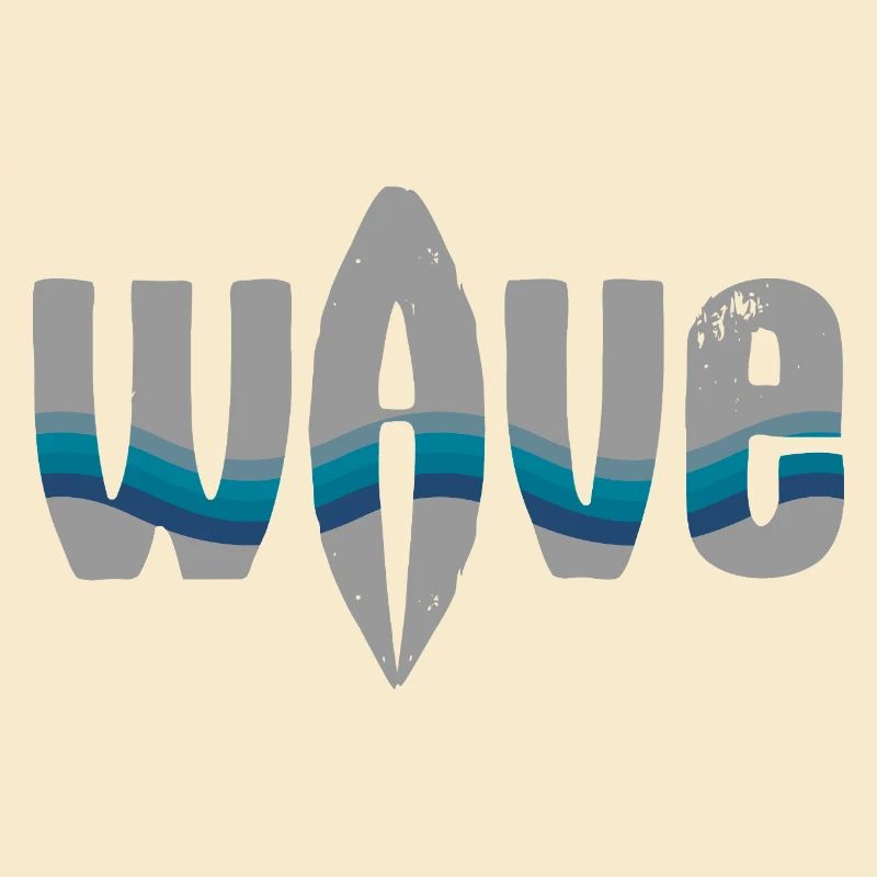 Vagues de mer Surfer Design