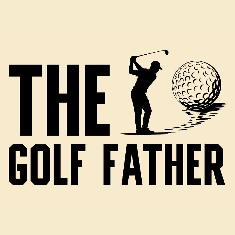 Le Golf Père Golfeur Golf Golf Papa Golf Game