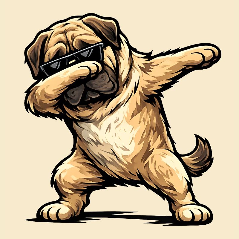 Dabbing Mastiff