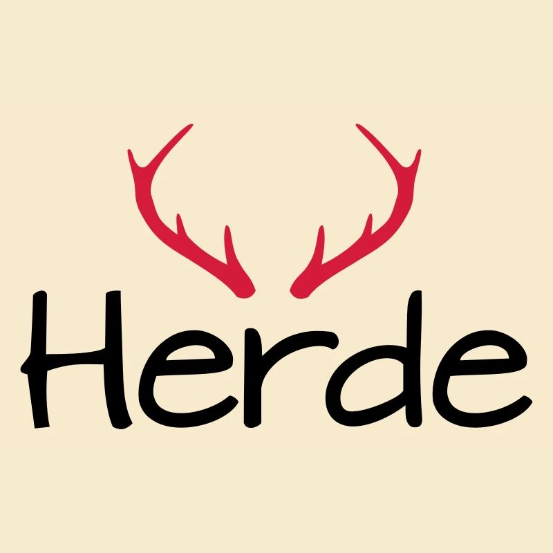 Herde Geweih Hirschgeweih