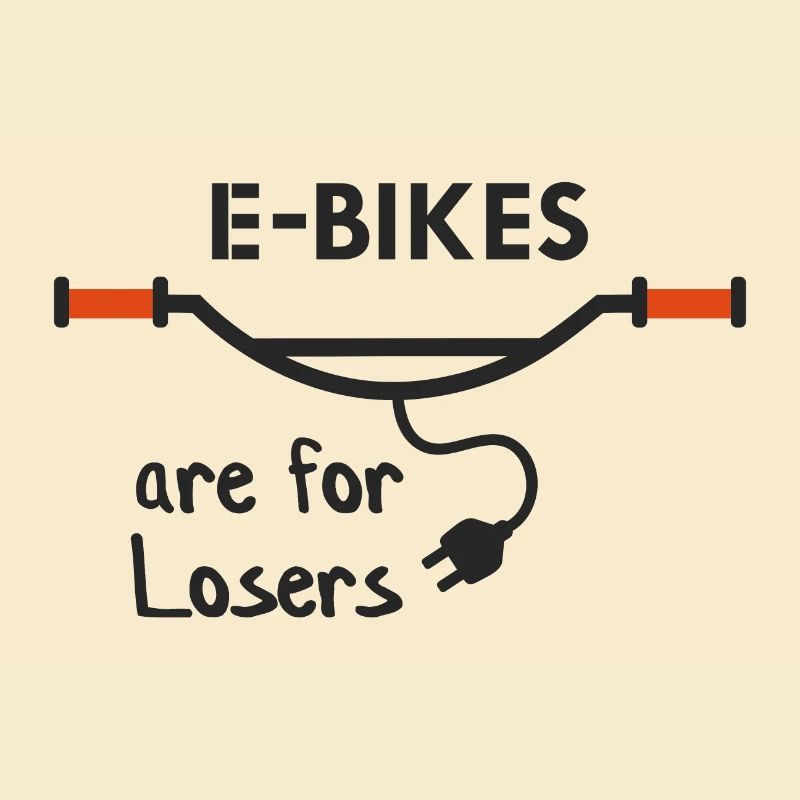 Les vélos électriques sont pour les perdants
