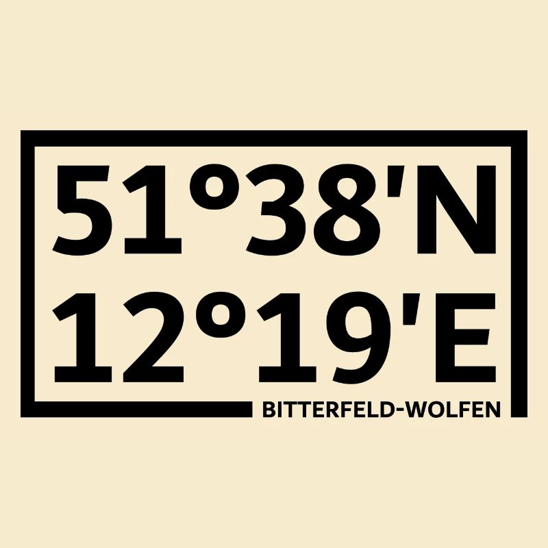 Bitterfeld-Wolfen coordinates