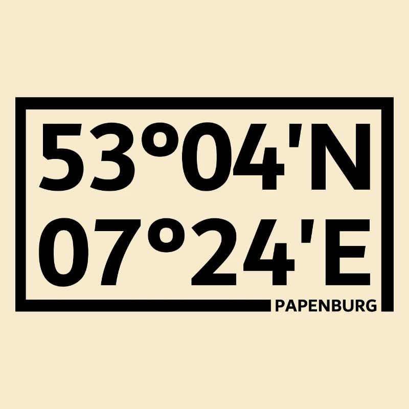 Papenburg coordinates