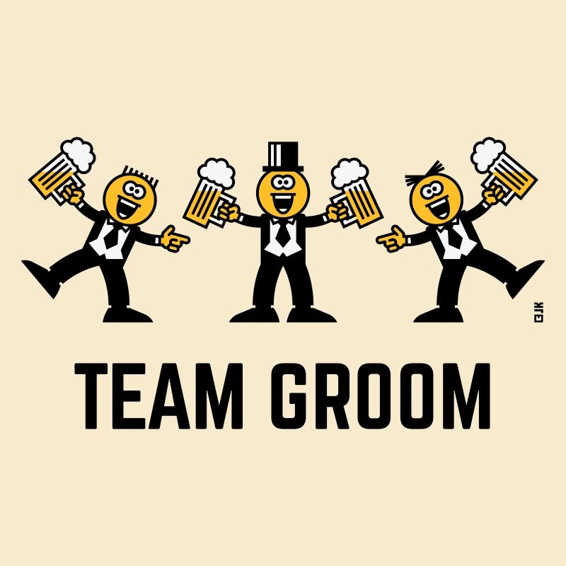 Team Groom (Stag Party, Caricature, Dance, 3C, B)