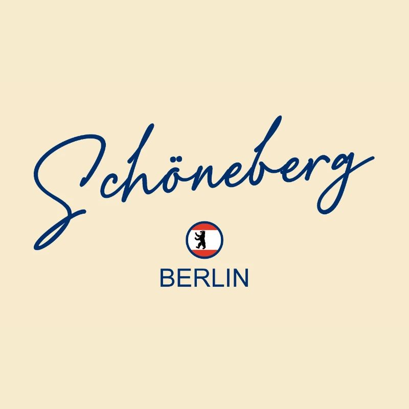 Schöneberg - Drapeau de Berlin - Ours de Berlin