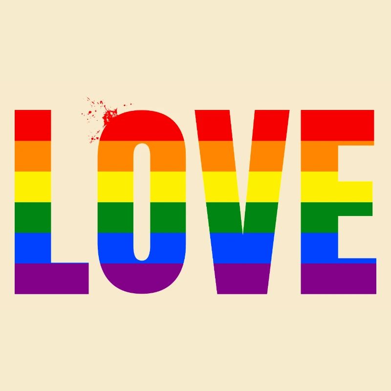 LOVE Rainbow Statement – Bold Equality Message