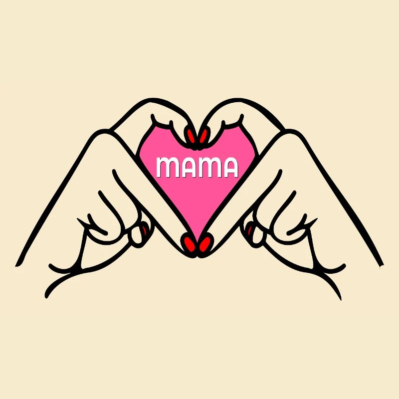 Muttertag Liebe Mama Handzeichen