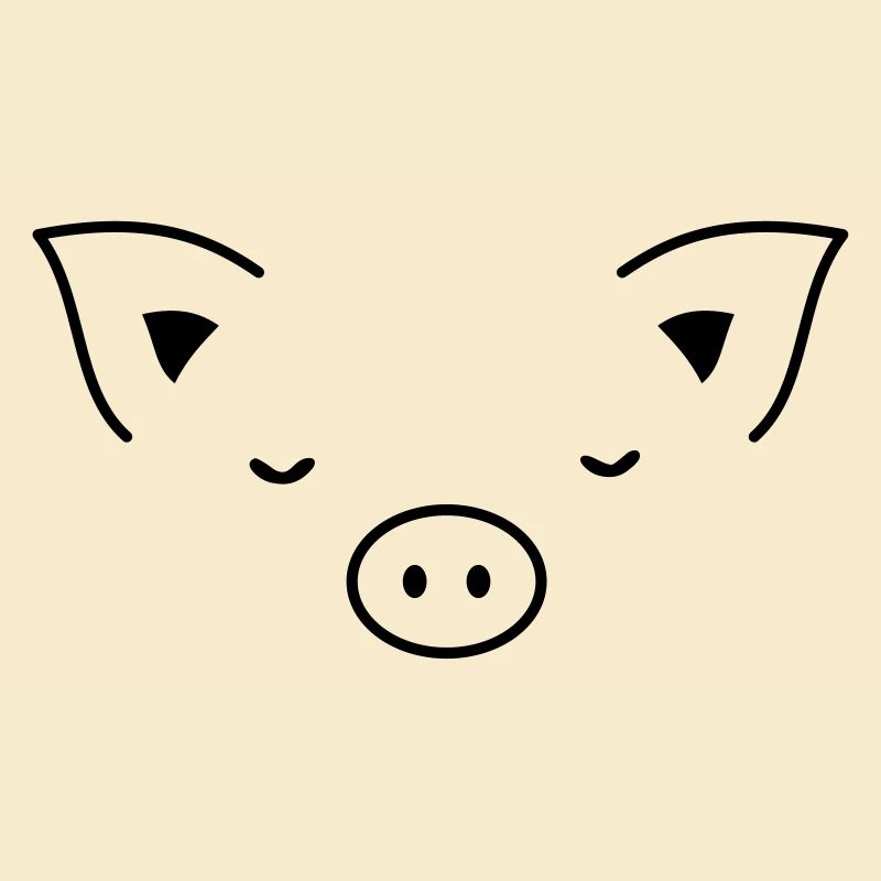 Schwein Sau Schweinchen Ferkel Eber I Geschenkidee