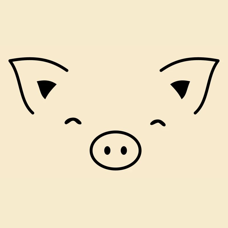 Pig piglet sow