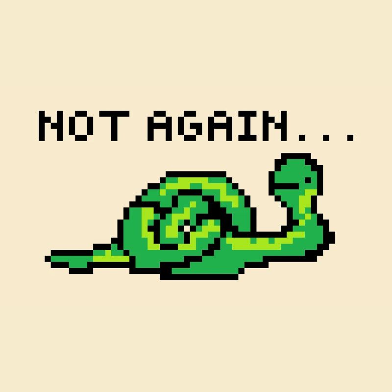 Pixelart Serpent
