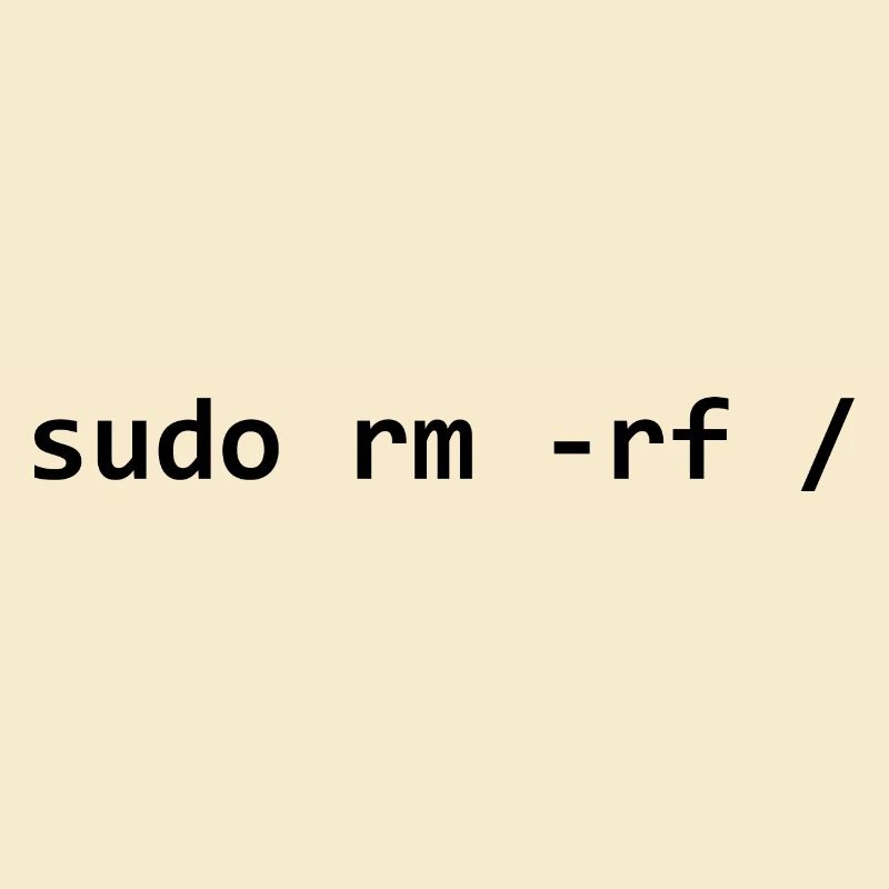 sudo rm rf