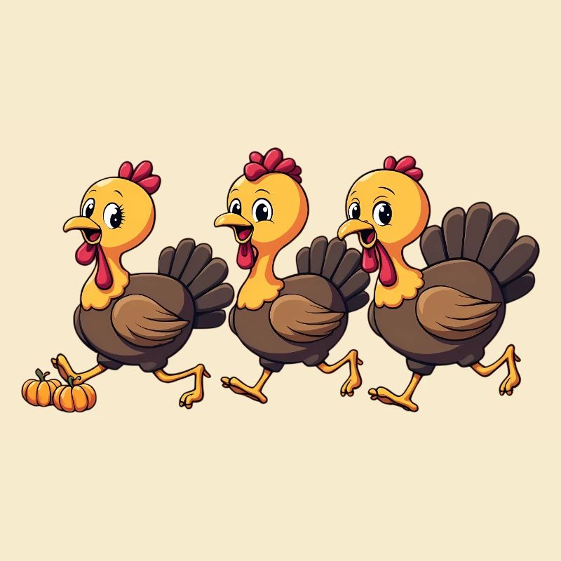 Bébé dinde de Thanksgiving