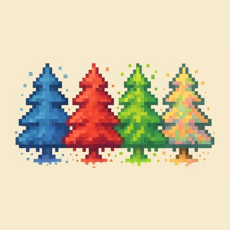 Pixel Forest Christmas Tree gaming