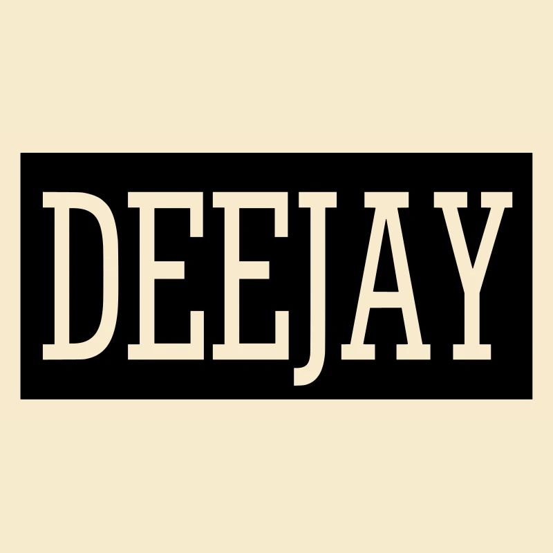 deejay dj music sticker sticker patch bassparty