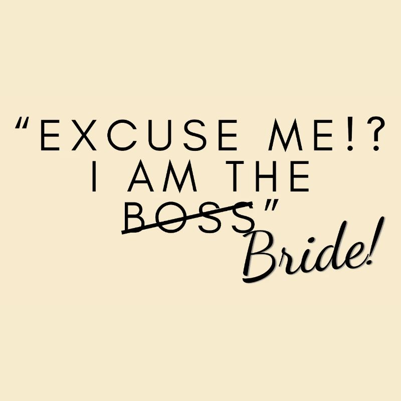 Excusez-moi, je suis l’Épouse. I Bride PowerDéclaration