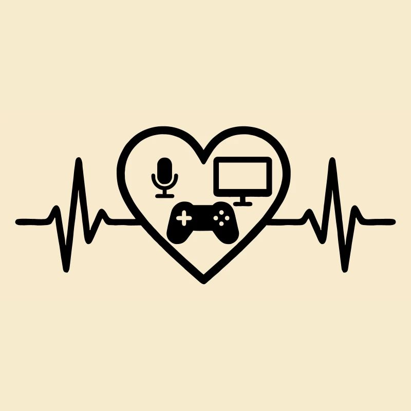 Streaming Gamer Heart Micro Screen Controller
