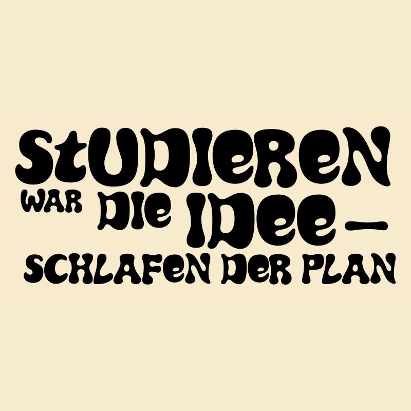 Studying was the idea – sleeping was the plan