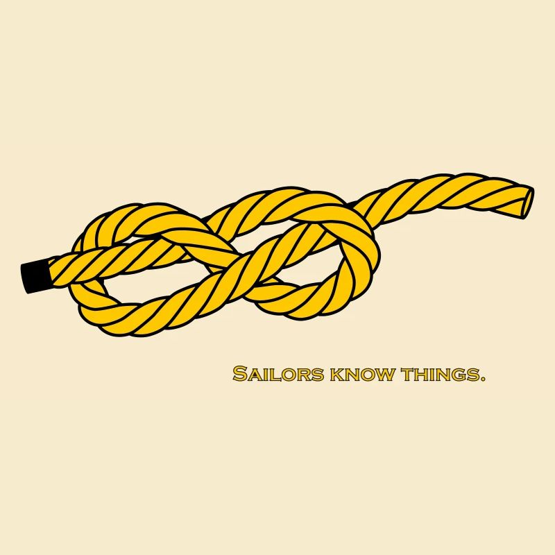 Eight Knots - Knot Ship Captain Sailing Anchor