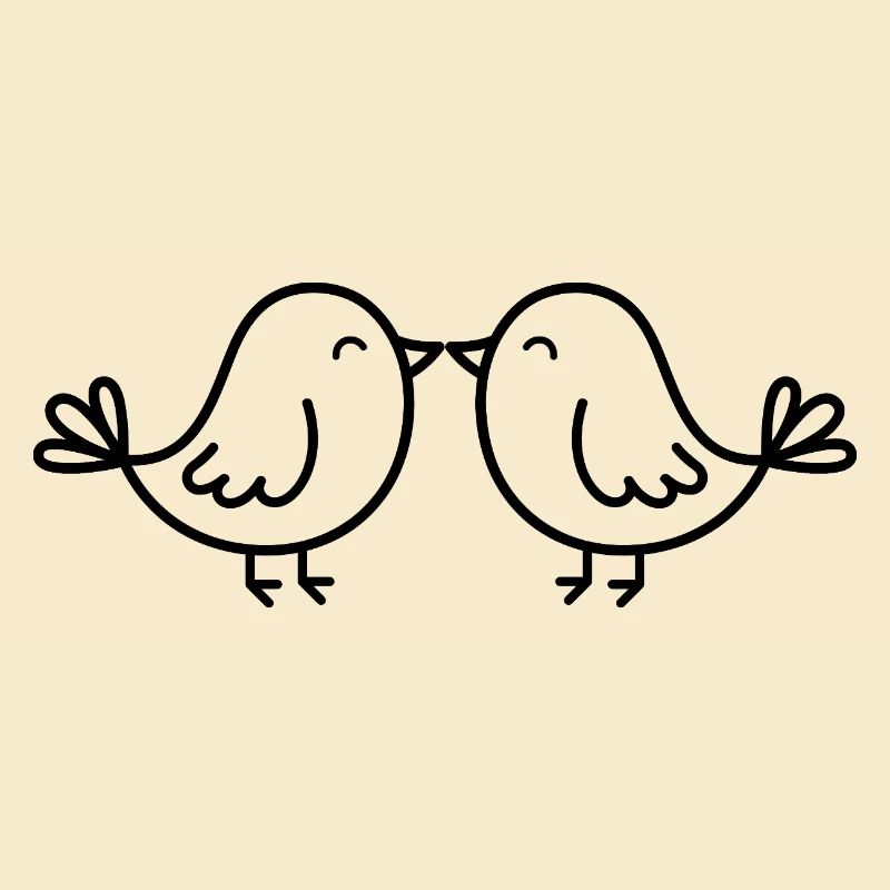 Oiseaux mignons