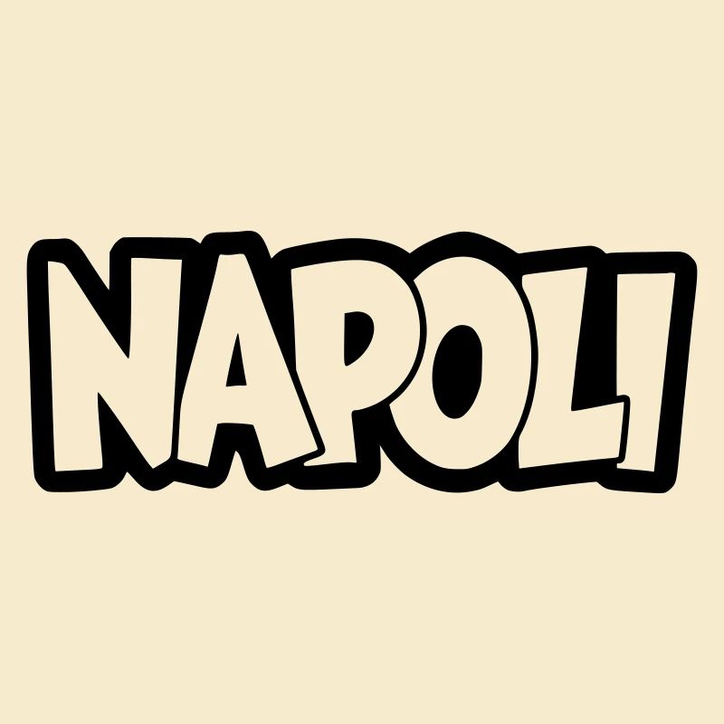 Lettrage de Naples