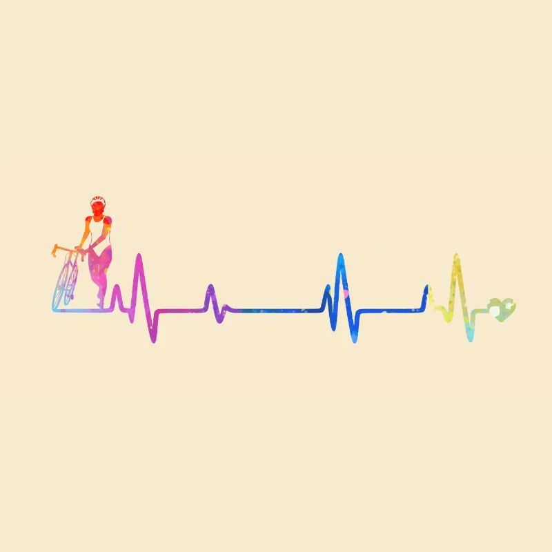 Rainbow Pulse Silhouette
