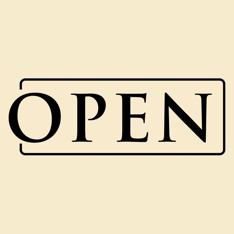 OPEN in Rahmen
