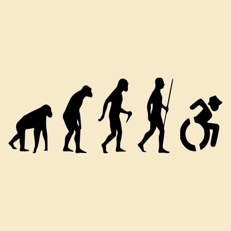 Evolution Rollstuhl. Die Rollstuhl-Evolution *