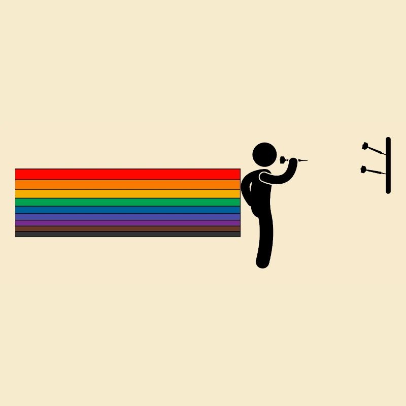 Rainbow Darter – Throw with Pride