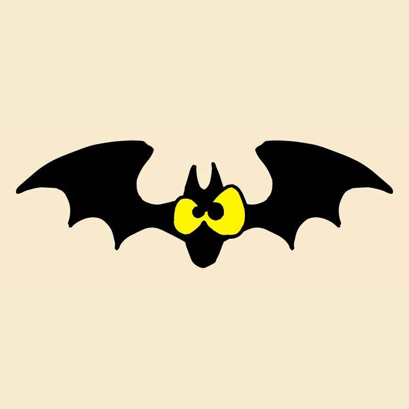 Staring Bat - Two Color Design