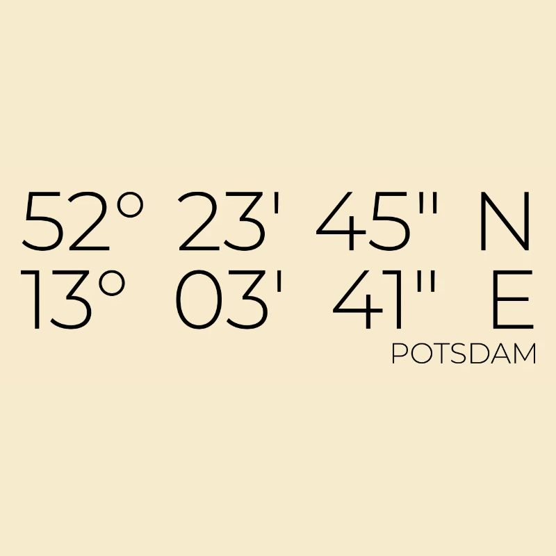 Coordinates Potsdam