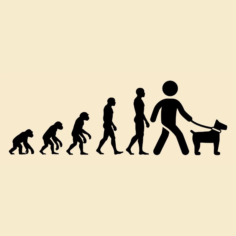 ÉVOLUTION : NÉ POUR CHIEN ! LES CHIENS ADORENT, PROMENEUR DE CHIENS