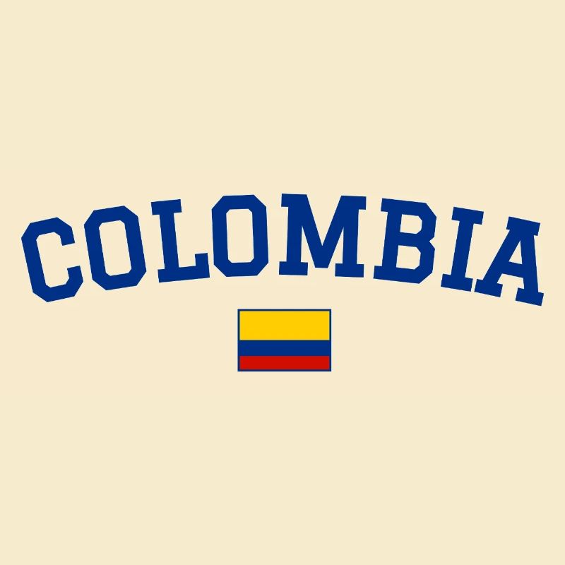 Drapeau de la Colombie Bleu