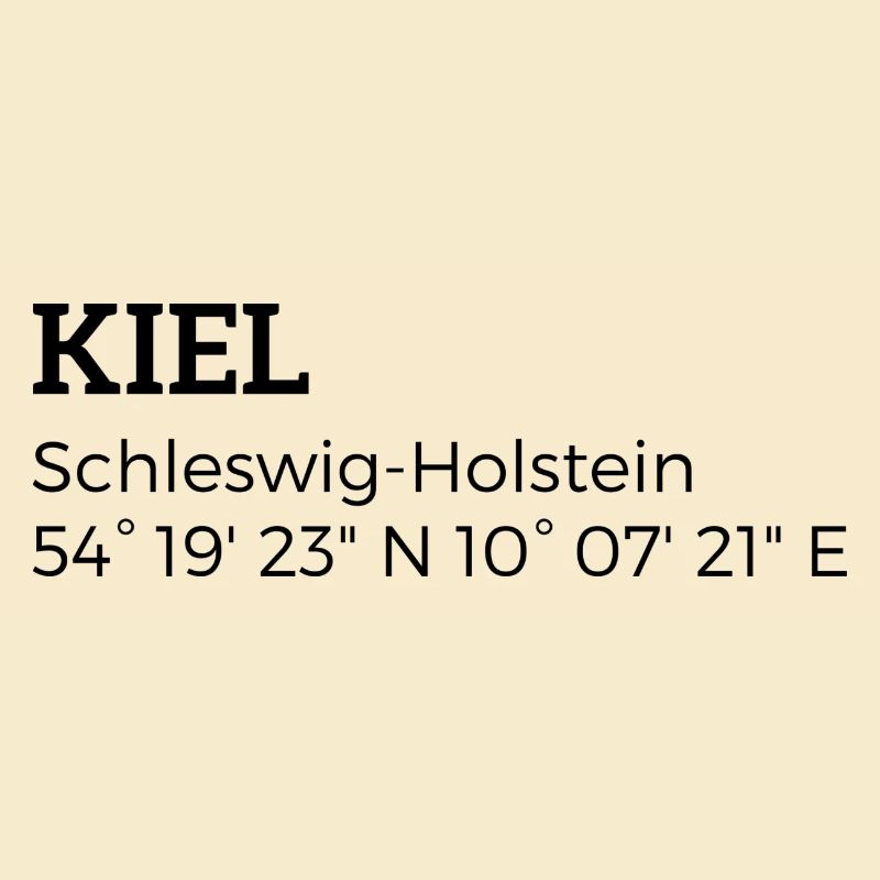 Kiel Schleswig-Holstein coordinates