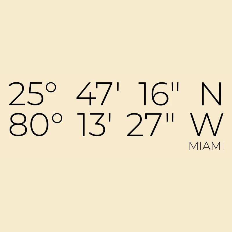 Coordinates: Miami, Florida
