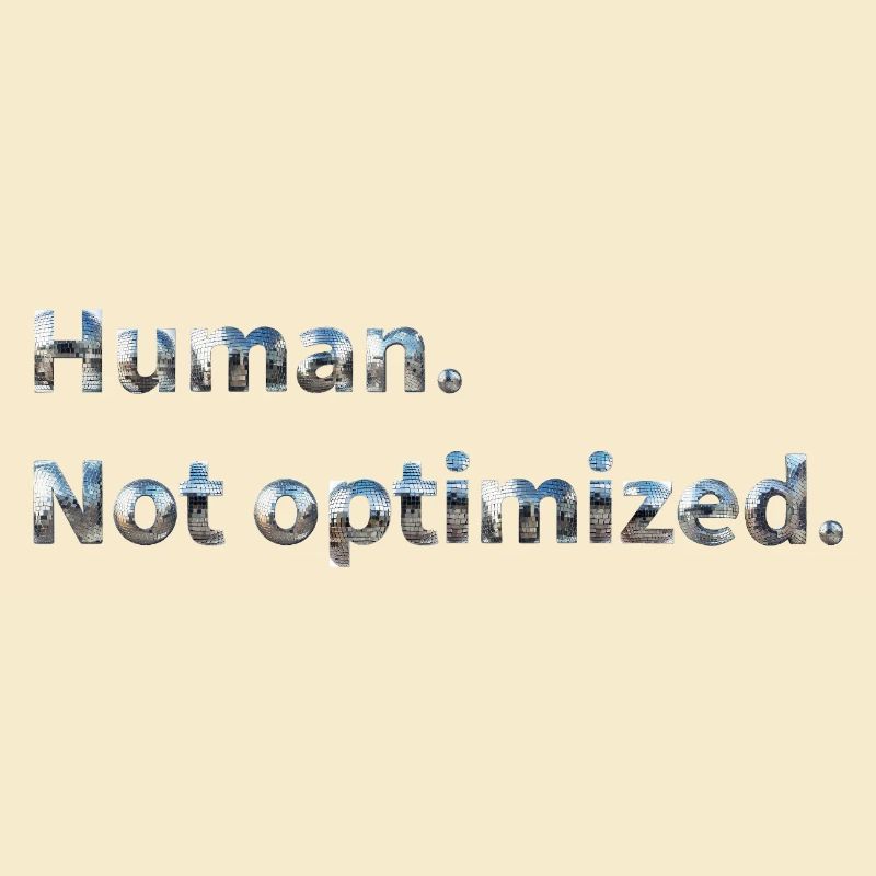 Human. Not optimized.