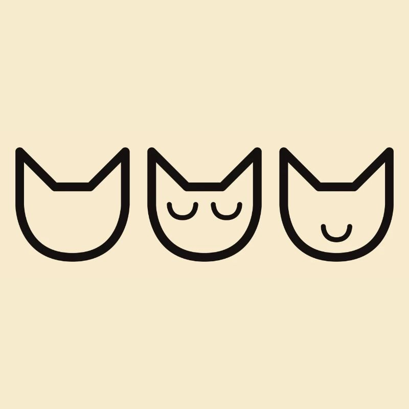 Cats : See no evil, hear no evil, speak no evil