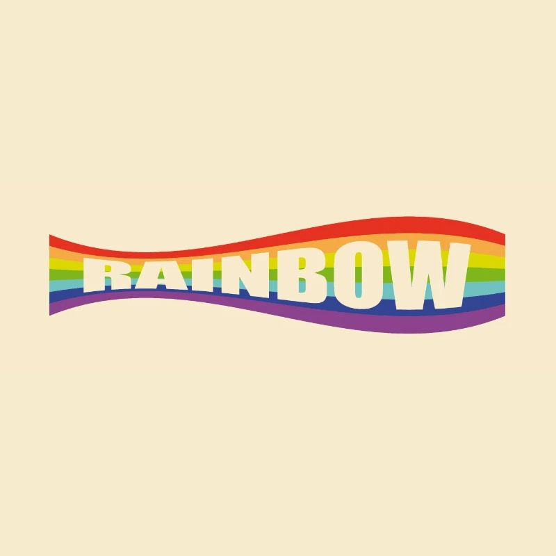 Variation du drapeau arc-en-ciel