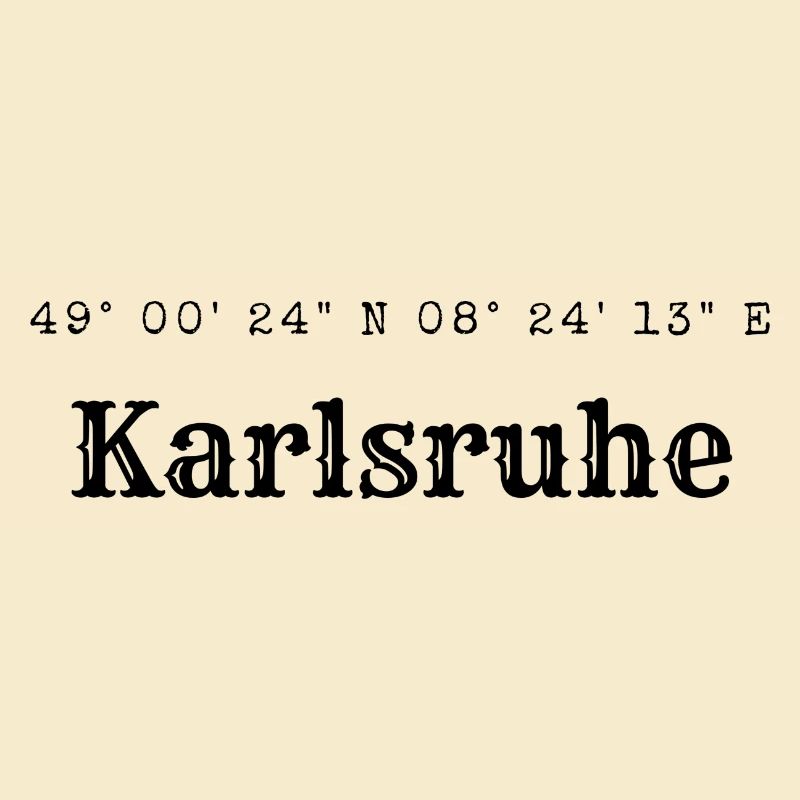 Karlsruhe coordinates
