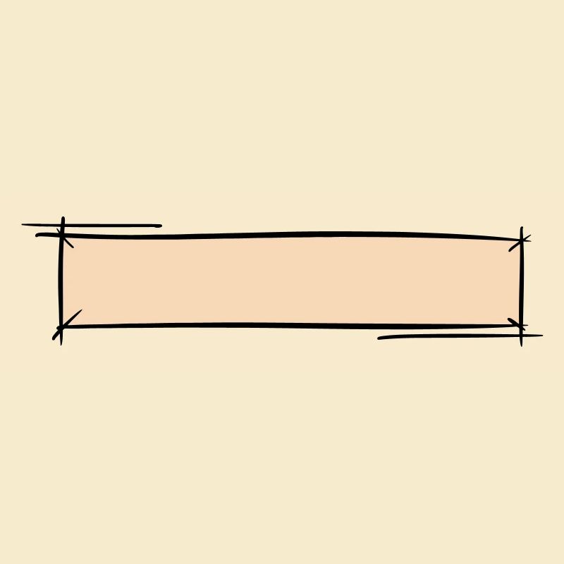 Decorative frame. Banner / Name Badge Template.