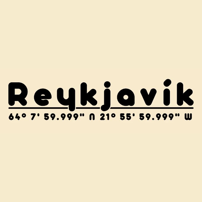 Reykjavik – Coordonnées & Conception de la capitale