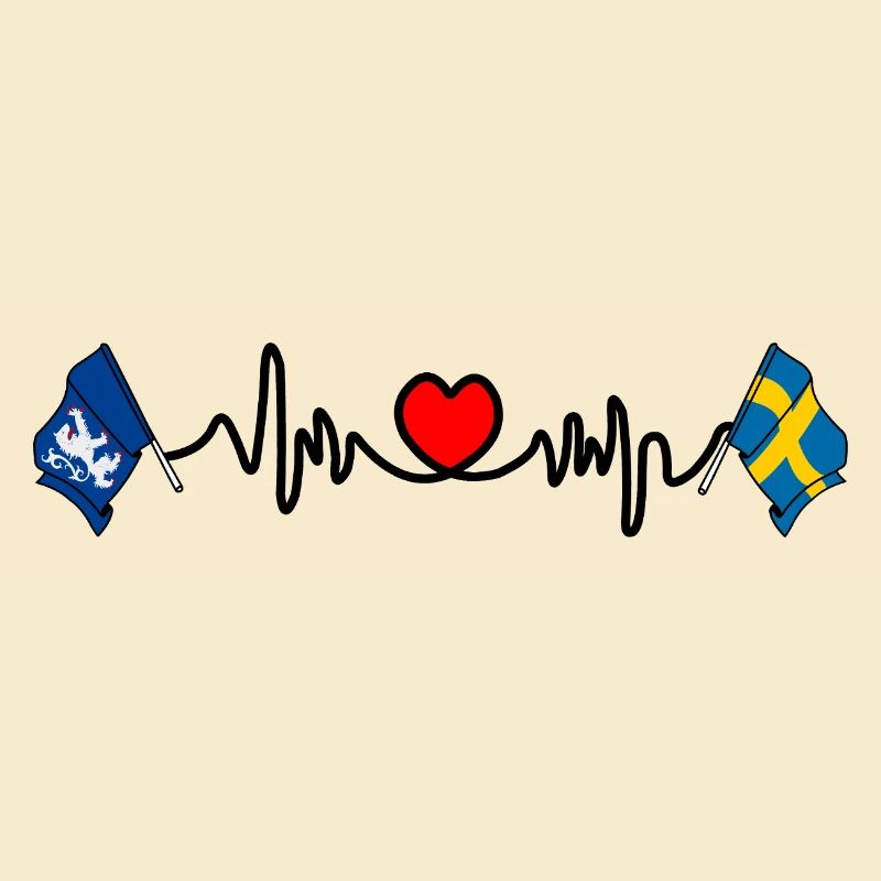 Fréquence cardiaque de Halland et de la Suède