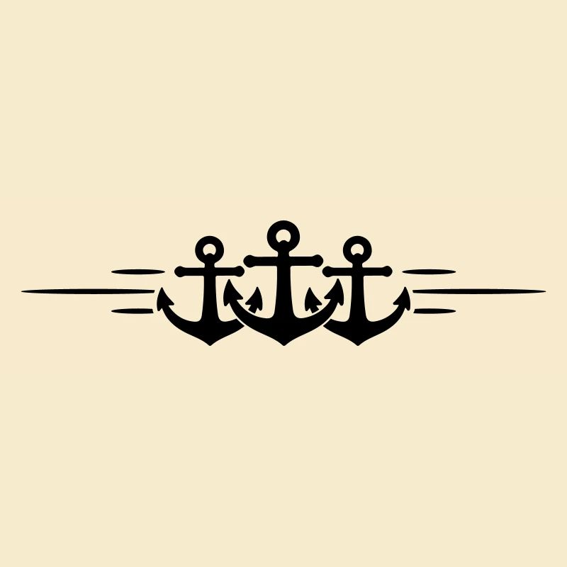Anker Symbol Linie