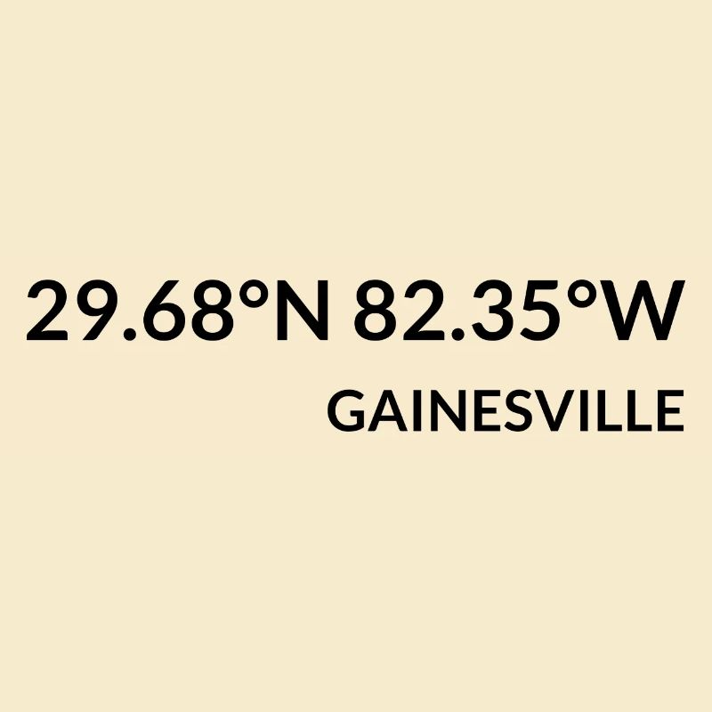 Gainesville, Florida, United States Coordinates