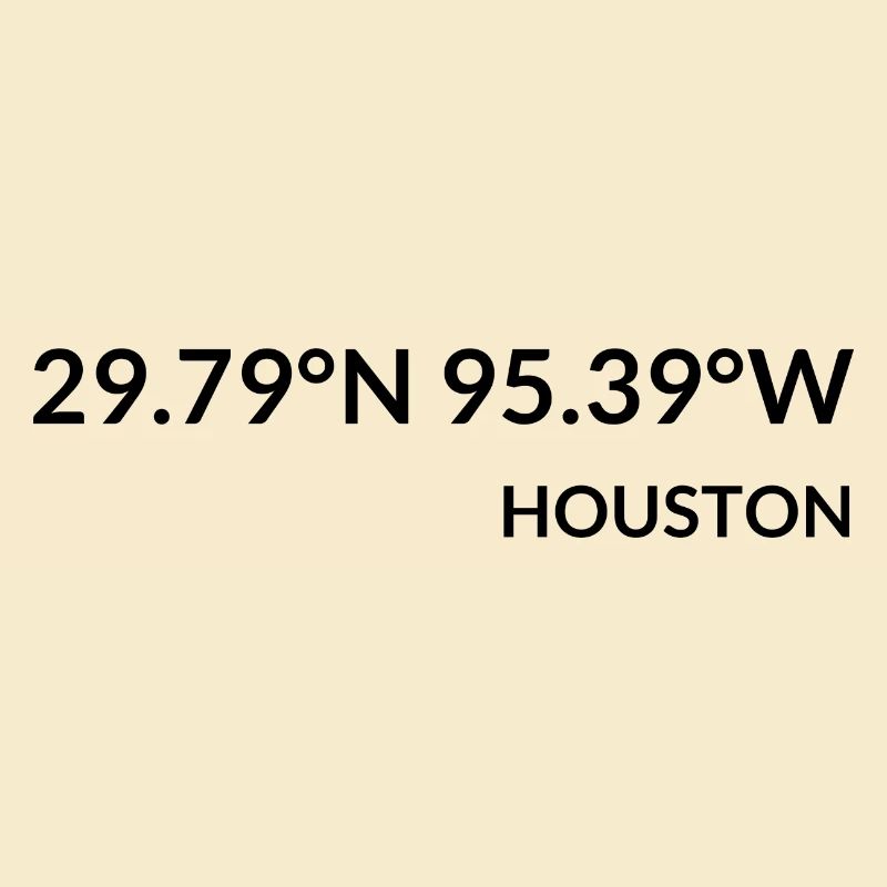 Houston, Texas, USA Coordinates