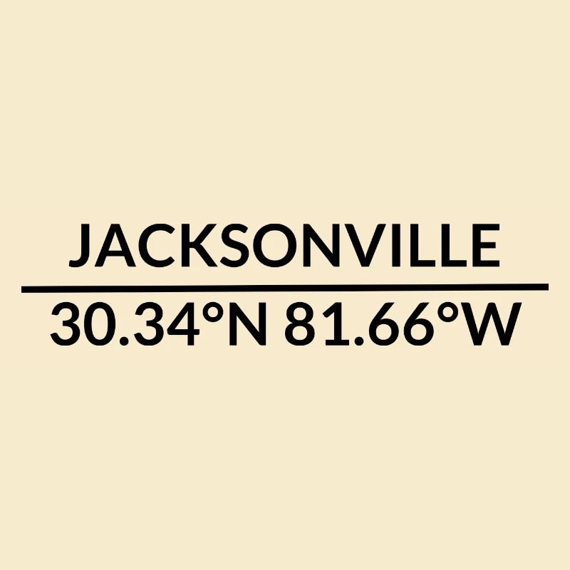 Jacksonville, Florida, USA Coordinates